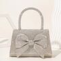 Monaco D’or Champagne Gold Crystal Ball Ribbon Bag, thumbnail 2 of 8