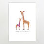 Personalised Giraffe Print, thumbnail 2 of 3