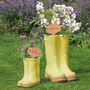 Little And Large Personalised Welly Planters Gift Set, thumbnail 1 of 9