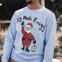 Big Nick Energy Christmas Jumper, thumbnail 1 of 4