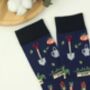 Novelty Fun Socks Size Five To Nine ~ Gardeners Socks, thumbnail 7 of 8