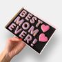 Best Mom Ever Message Iced Biscuits Mother's Day Letterbox Gift, thumbnail 3 of 11