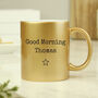 Personalised Gold Star Ceramic Mug, thumbnail 3 of 11