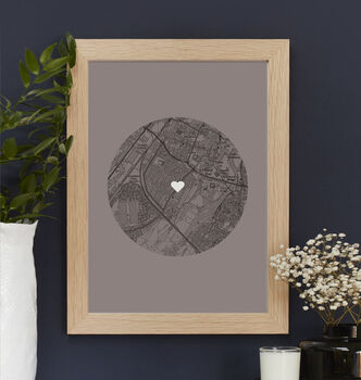 Our Home Personalised UK Map Print, 11 of 12