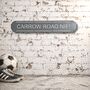 Carrow Road Metal Football Street Sign – Designed And Made In Britain, thumbnail 2 of 10