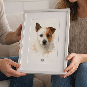 Personalised Pet Illustration Portrait Print, 2 of 12