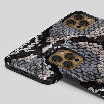 Python Snakeskin Texture Tough Case For iPhone, 4 of 4