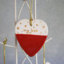 Ceramic Hanging Heart Decoration My Boo, thumbnail 1 of 2