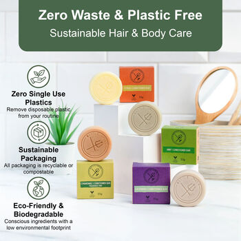 Vegan Hair Conditioner Bar 55g, 2 of 10