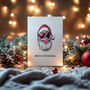 Cool Pink Christmas Card Pack Four, thumbnail 3 of 3