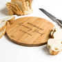 Personalised Grazing Board Gift For Couple, thumbnail 5 of 5