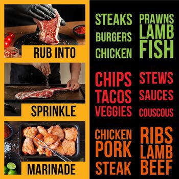 The Ultimate BBQ Seasoning, Rub And Marinade Gift Set, 4 of 12