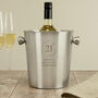 Personalised Date Stainless Steel Ice Bucket, thumbnail 5 of 6