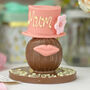 Terry’s Chocolate Orange® Pink Hat And Lips On A Plaque, thumbnail 2 of 11