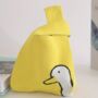 Yellow Duck Cartoon Pattern Knitted Bag, thumbnail 3 of 3