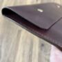 Personalised A5 Chocolate Brown Leather Travel Wallet, thumbnail 2 of 9