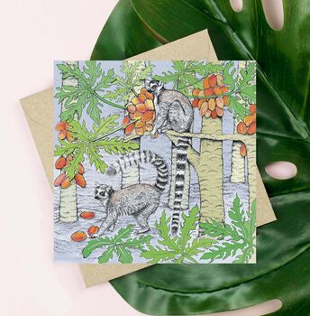 'Wild Safari' Mixed Pack Of Ten Greeting Cards, 7 of 10