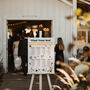 Illustrated Order Of The Day Timeline Wedding Sign Digital Or Physical, thumbnail 4 of 6