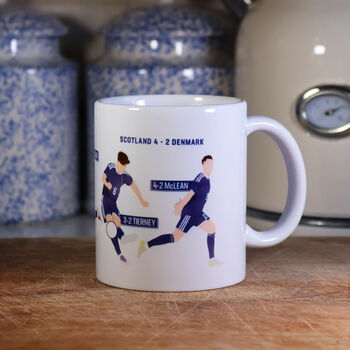 Scotland Vs Denmark Football Mug, 4 of 5