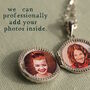Opal Sun Sterling Silver Locket, thumbnail 3 of 10
