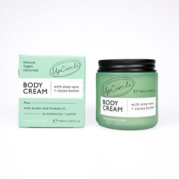Vegan Hydrating Body Cream With Aloe Vera For Dry Skin, 3 of 5