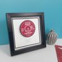 Personalised Individual Record Label Framed, thumbnail 1 of 8