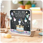 Funny Antisocial Birthday Card Let Me Eat My Cake Cheeky Teenager Son Daughter, thumbnail 4 of 6
