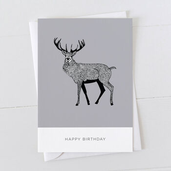 Red Stag Gift Wrap Pack With Card Option, 3 of 6