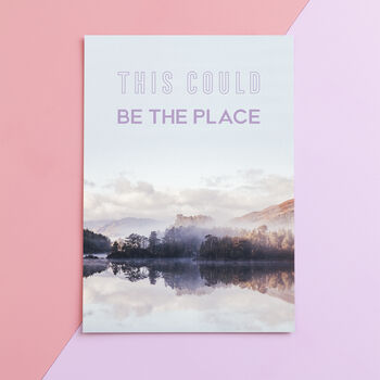 This Could Be The Place Art Print, 6 of 6