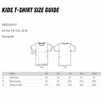 Cricket Fielding Positions Kids Organic Cotton T Shirt, 3 of 3