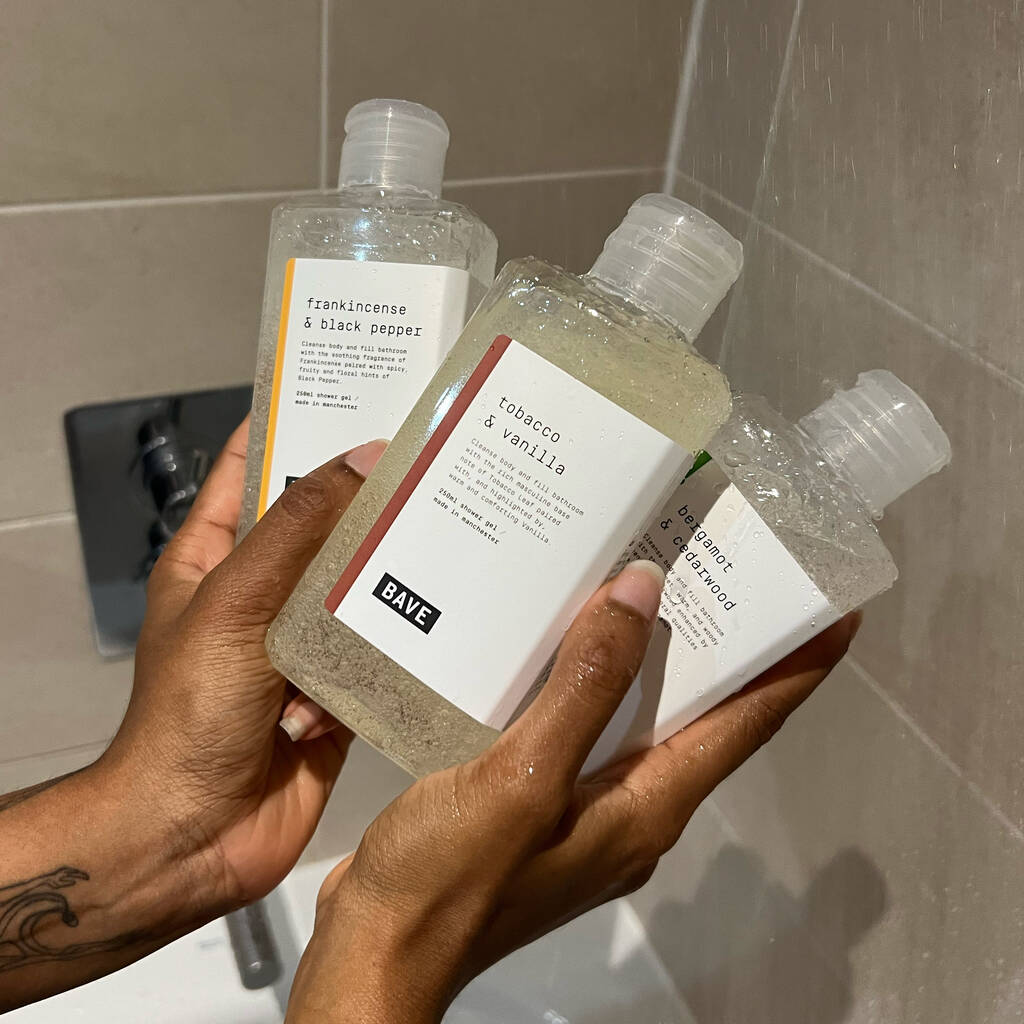 Classic Shower Gel Set 3x Shower Gel By BAVE