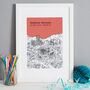 Personalised Canterbury Graduation Gift Print, thumbnail 1 of 9