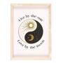 Yin Yang Framed Art Print, thumbnail 3 of 3