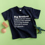 Big Brother Definition T Shirt, thumbnail 1 of 8