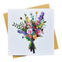 Celebration Delphinium Bloom Greetings Card, thumbnail 1 of 4