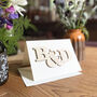 Personalised Entwined Letters Anniversary Card, thumbnail 1 of 10