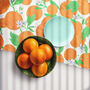 Cotton Oranges Tea Towel, thumbnail 6 of 7