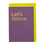 'Let's Dance' Streamable Song Card, thumbnail 1 of 2