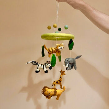 Handmade Felt Baby Cot Mobiles Baby Room Decor, 9 of 12
