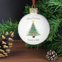 Personalised Christmas Tree Bauble, thumbnail 2 of 3