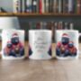 Personalised Gorilla Parent And Child Christmas Jumpers Mug, thumbnail 2 of 2