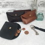 Small Leather Coin Pouch, thumbnail 1 of 6