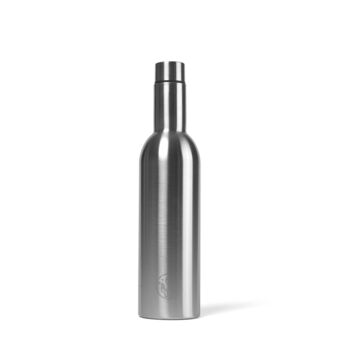 Stainless Steel Insulated Wine Bottle, 3 of 6