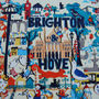 'Brighton Map', Brighton Print, Limited Edition Print, thumbnail 4 of 6