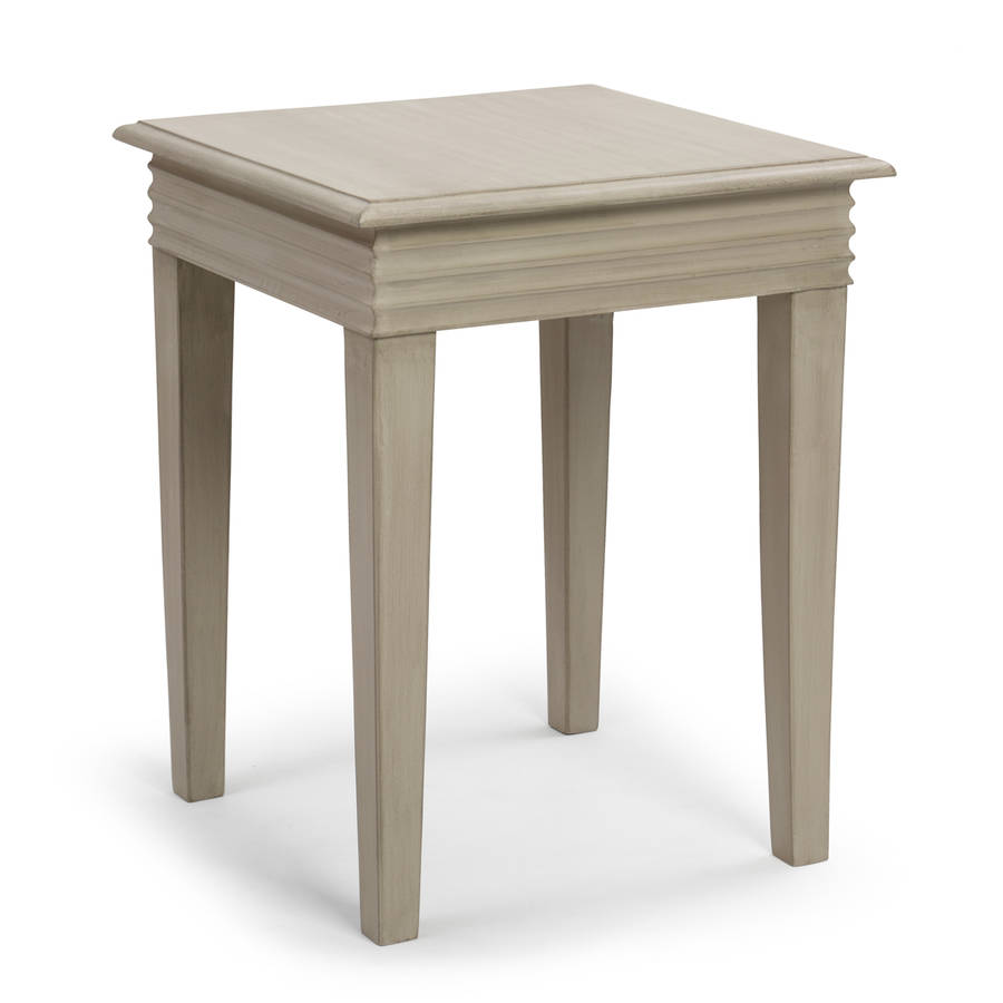 hampton side table by within home | notonthehighstreet.com