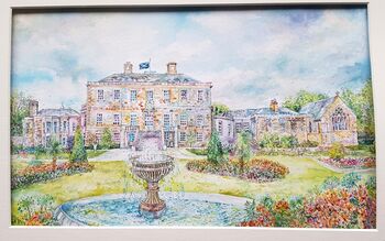 Personalised Wedding Venue Watercolour Painting, 5 of 12