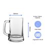 Personalised Best Dad Ever Beer Mug For Dad, thumbnail 3 of 5