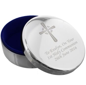 Personalised Cross Trinket Box, 3 of 3
