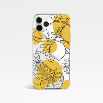 Lemon Floral Phone Case For iPhone, 10 of 10