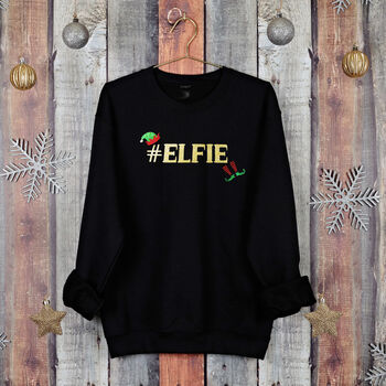 Christmas #Elfie Jumper, 4 of 10